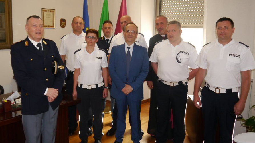 ''The Italian Job''-policjanci z Żywca odwiedzili włoskich kolegów