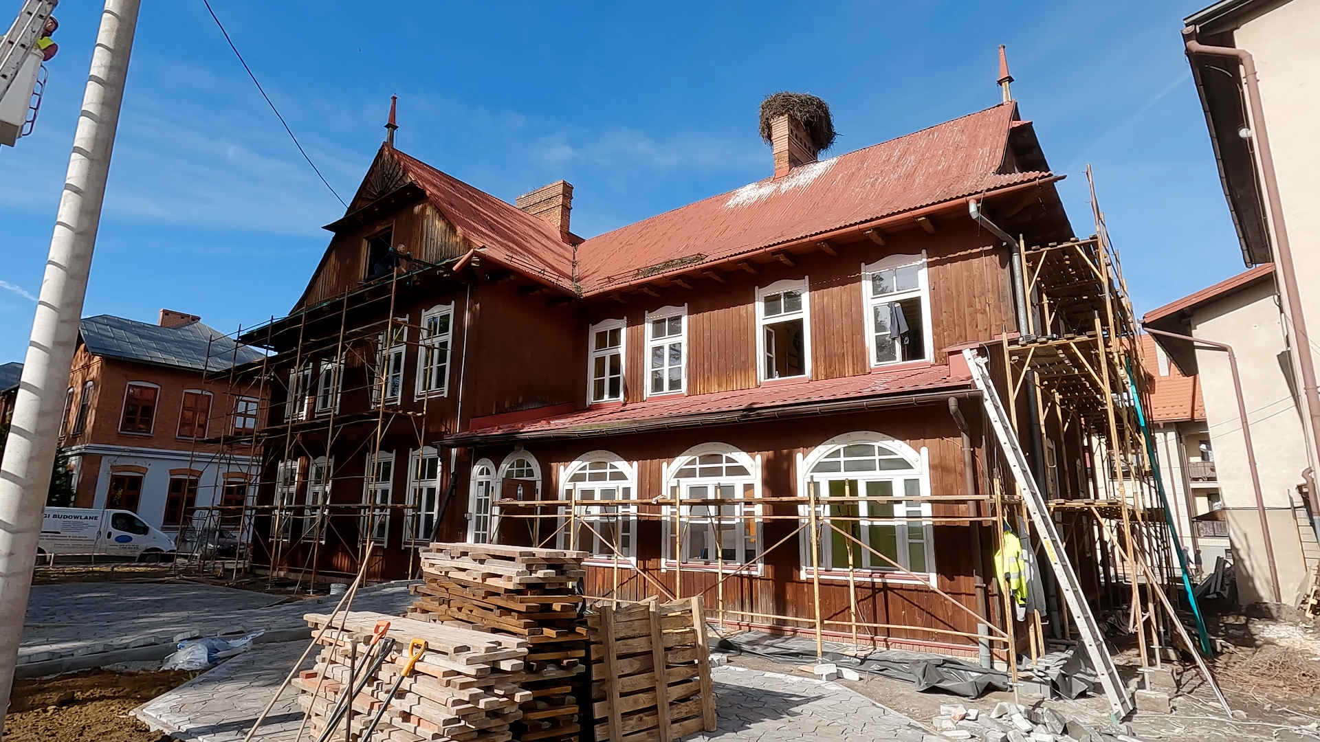 Przebudowa budynku starego przedszkola w Milówce [WIDEO]